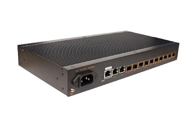 10个万兆光口+2个2.5G电口三层网管型工业交换机