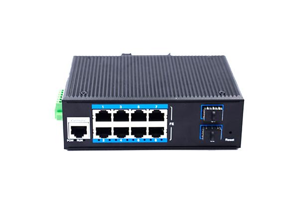 2千光8百电管理型工业交换机