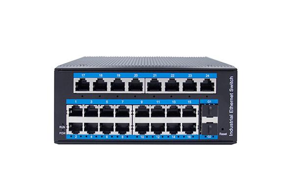 2千光24百电管理型工业交换机