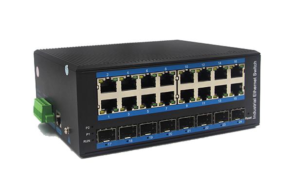 千兆8光16电管理型工业级交换机